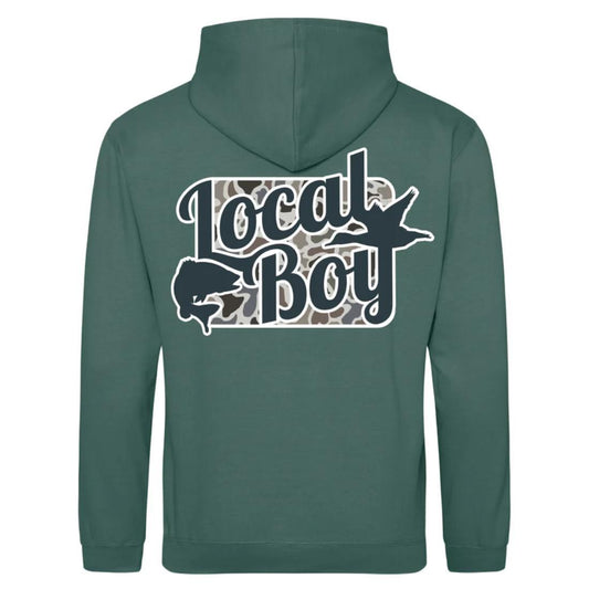 Mens Brushwood Hoodie Open Season Localflage