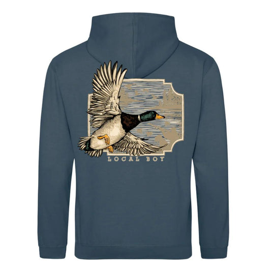 Mens Brushwood Hoodie Greenhead Flight