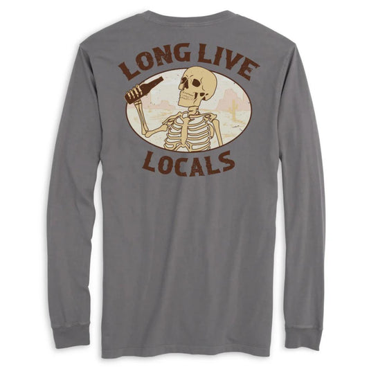 Mens Long Live Locals L/S Tee
