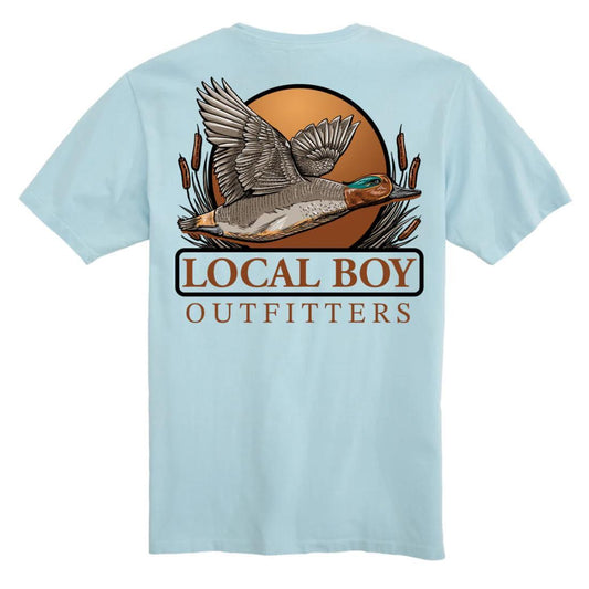 Youth Teal Tails S/S Tee