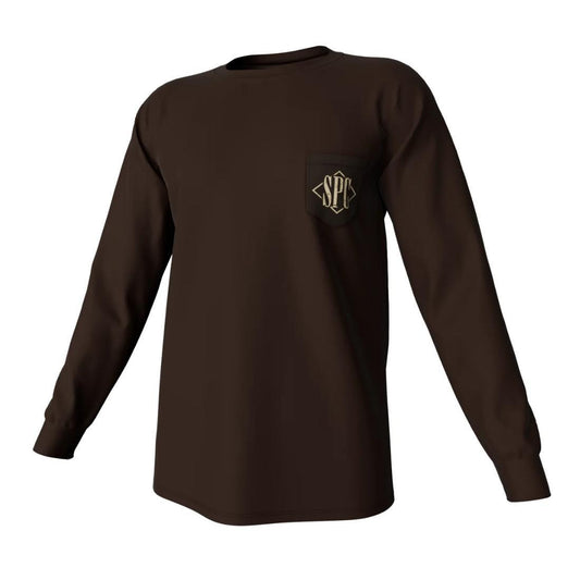 Diamond Quail Long Sleeve Pocket Tee