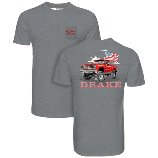 Youth Americana Flag Truck TShirt