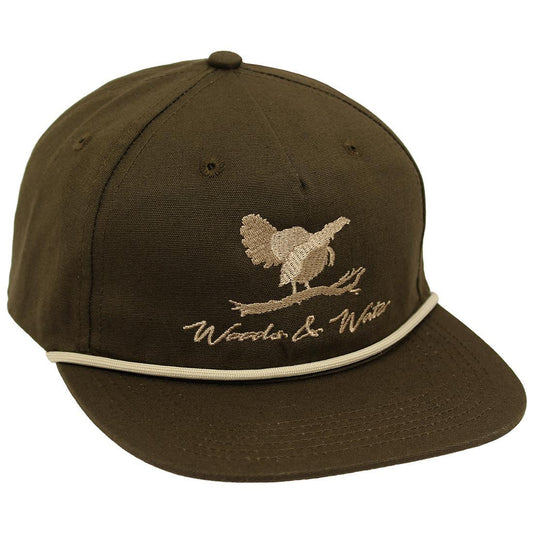 GOAT ROPE GOBBLER ON LIMB