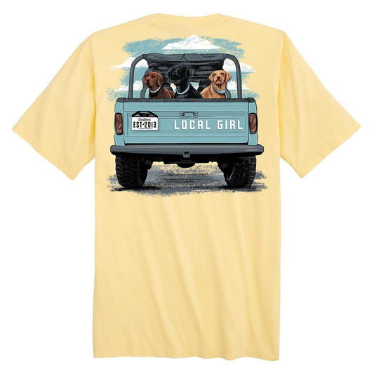WOMENS LG TAILGATE S/S TEE
