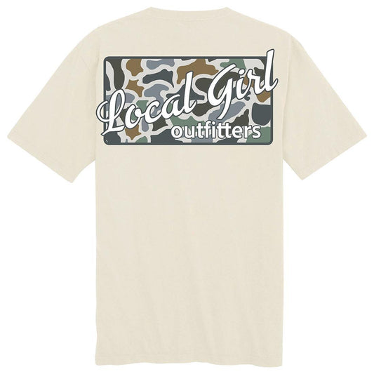 WOMENS LG BLUFF PLATE S/S TEE