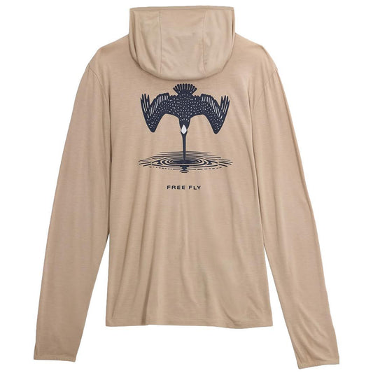 MENS BAMBOO LIGHTWEIGHT GRAPHIC HOODIE