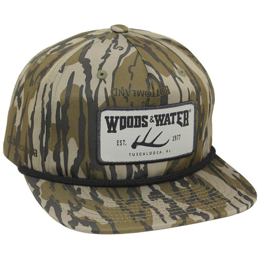 WW RH256 DEER SHED HAT RECTANGLE WOVEN PATCH
