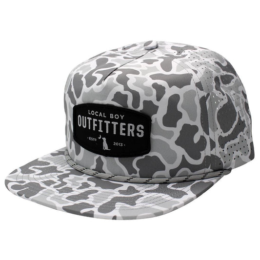 WOVEN PATCH PERF LP ROPE HAT