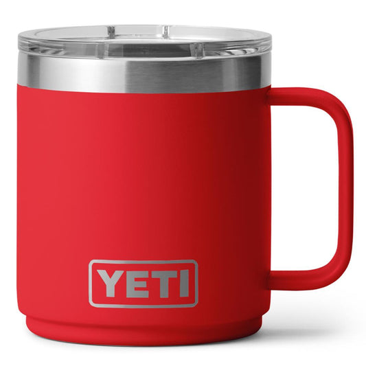 RAMBLER 10OZ CL MUG MS RESCUE RED