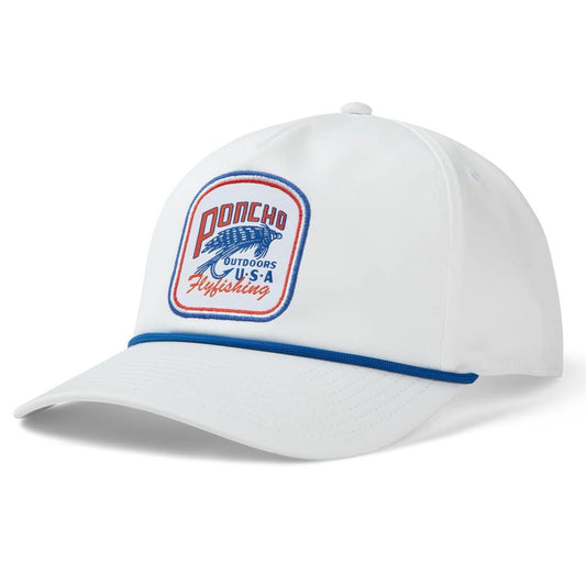 FLY FISHING HAT WHITE
