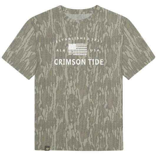 AMERICANA BADGE 1 WASHED OUT MO S/S TEE