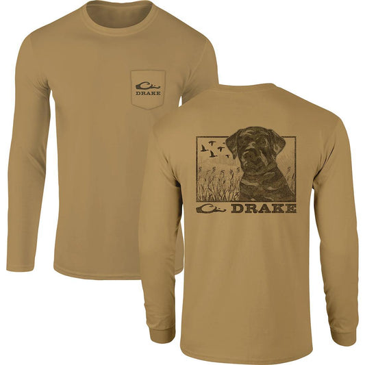 CHOCOLATE LAB T L/S