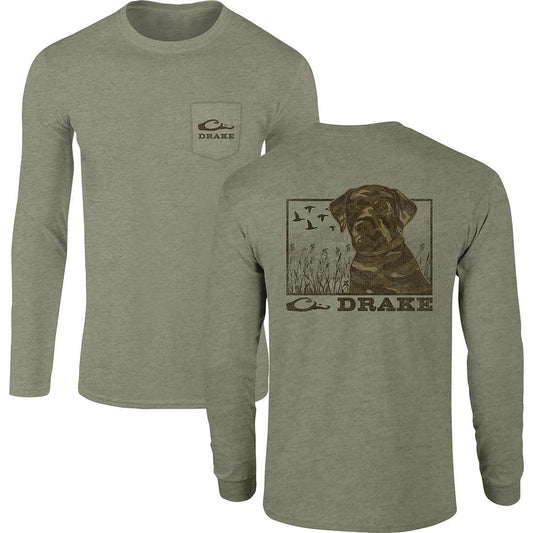 CHOCOLATE LAB T L/S