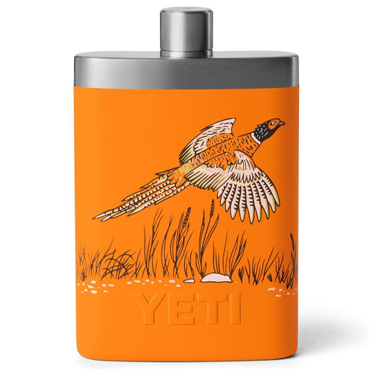 YETI FLASK UPLAND BIRD KING CRAB ORANGE