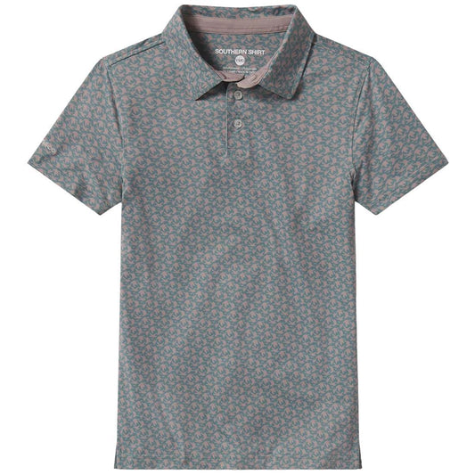 YOUTH PARTY FOWL PRINTED POLO