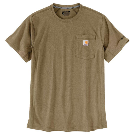MENS FORCE RELAXED FIT MW S/S POCKET TEE