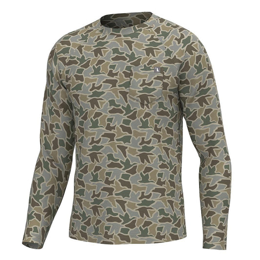 TODDLER L/S HEATHER BLEND CREW