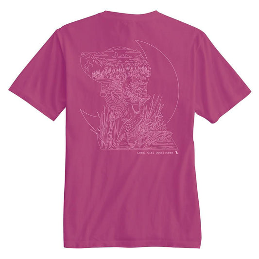 YOUTH LG LANDSCAPE LINES S/S TEE