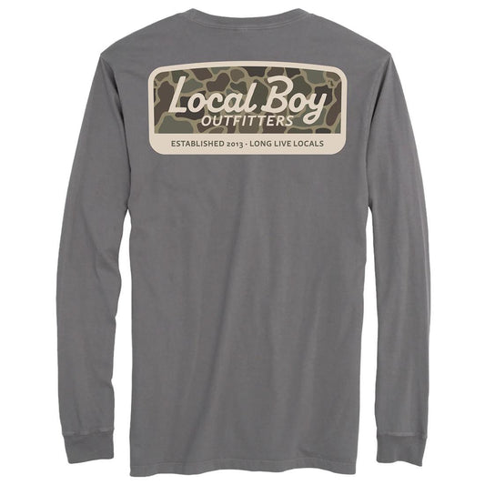 MENS BRUSH CAMO MARK L/S TEE