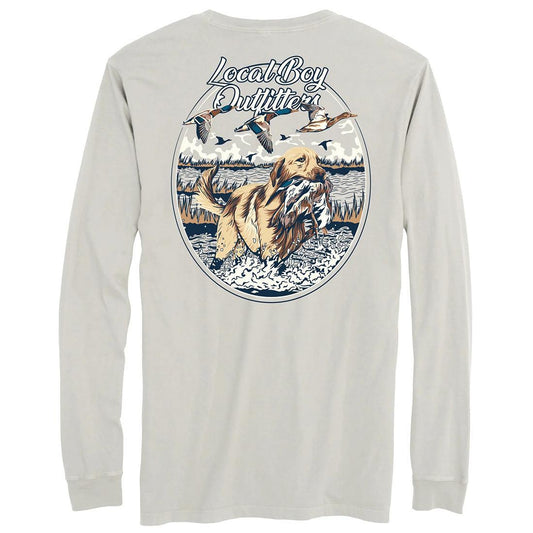 MENS DUCK RETRIEVE L/S TEE