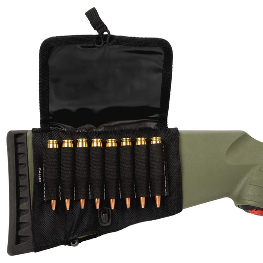 RIFLE SHELL HOLDER WITH COVER