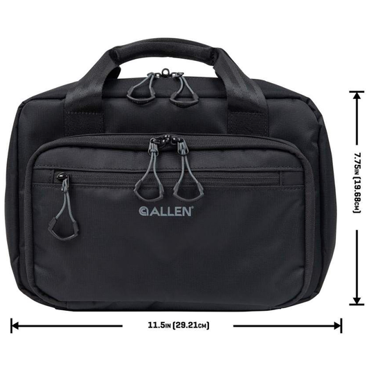 DOUBLE PISTOL BAG BLACK