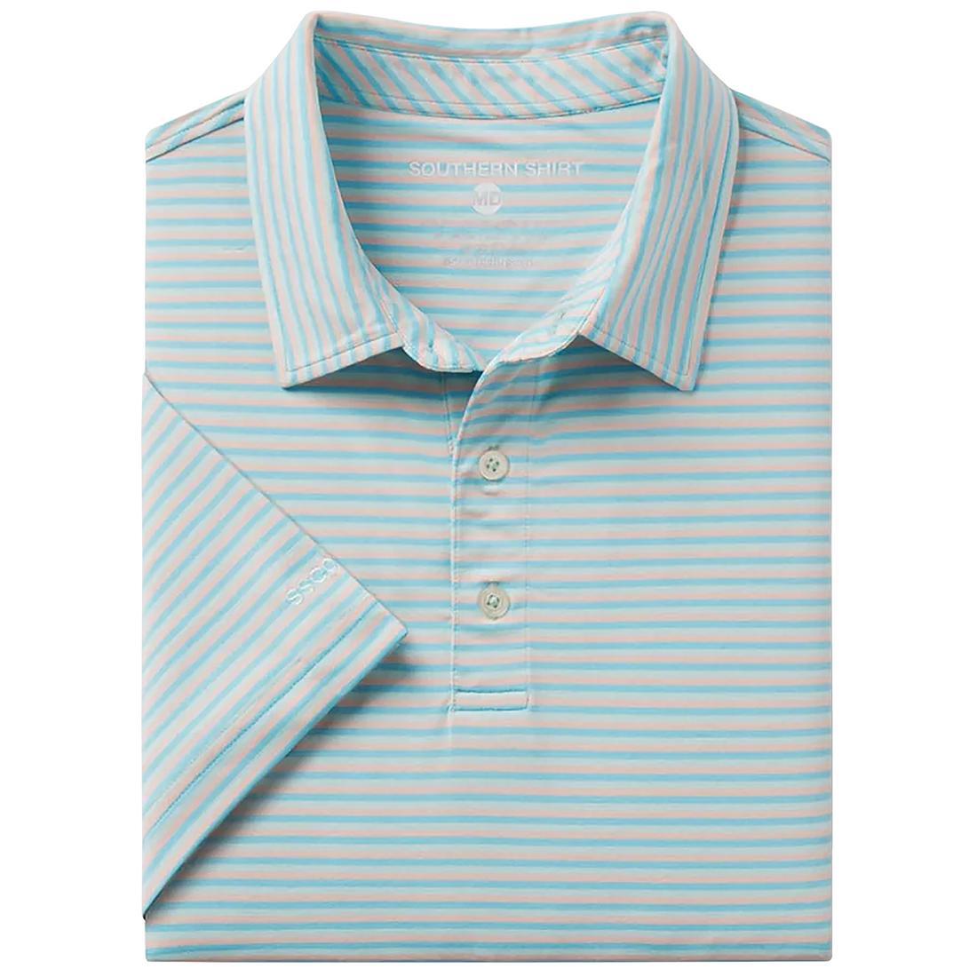 BLUFFTON STRIPE POLO