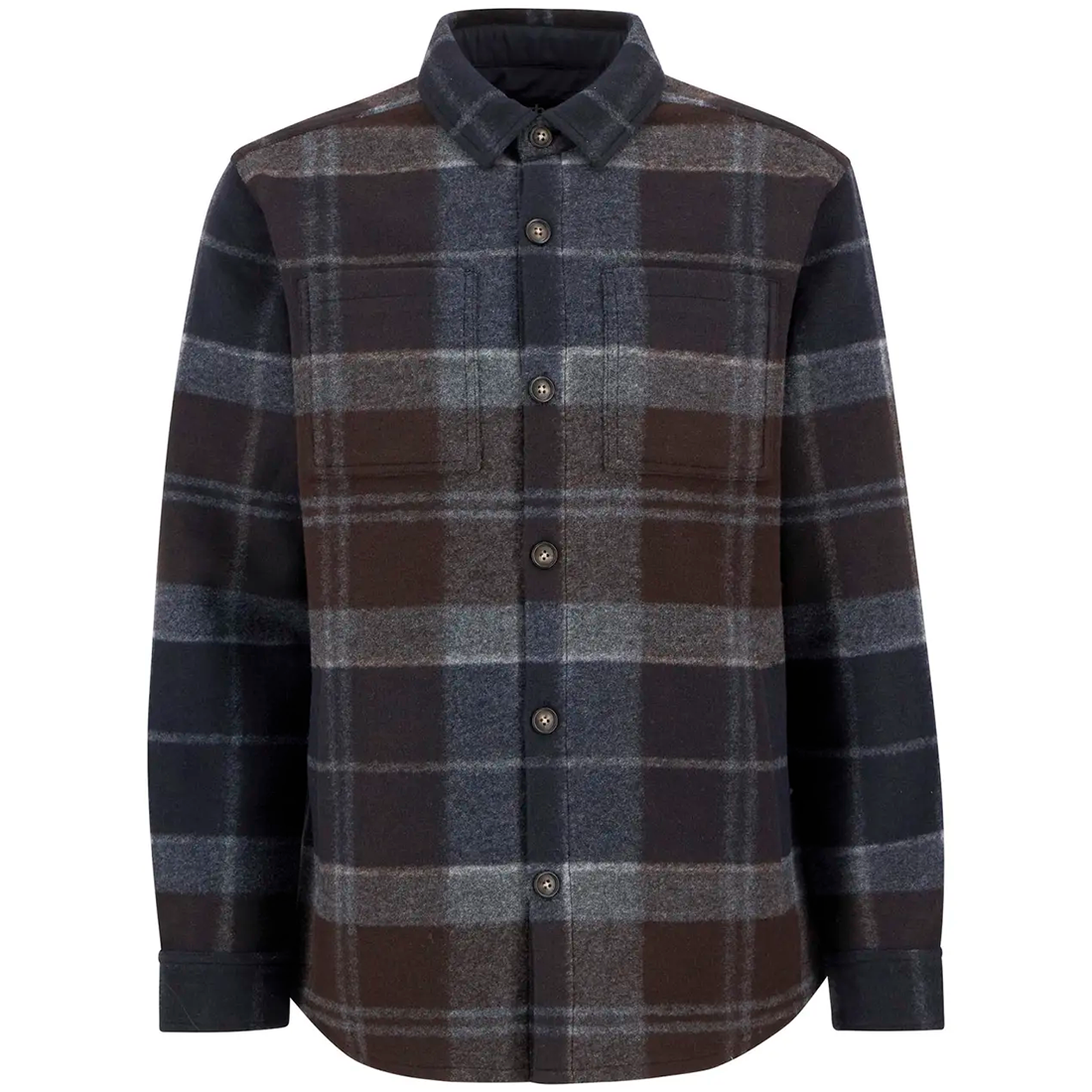 MENS CHAPTER TAILORED CHECK OVERSHIRT