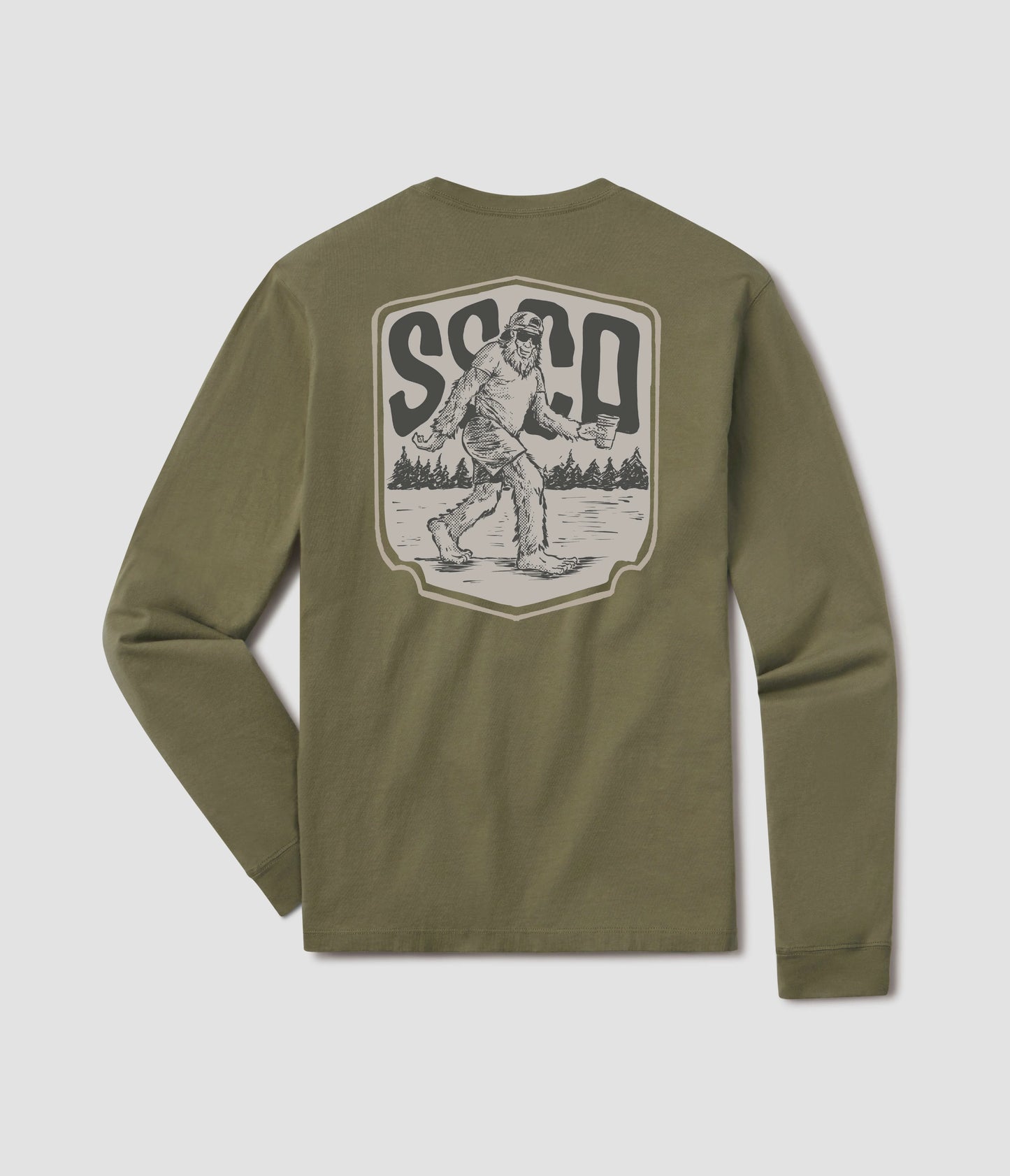 MENS BROSQUATCH LONG SLEEVE TEE