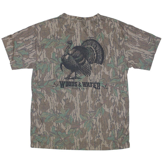 MO WASH OUT WW TURKEY STRUT S/S TEE