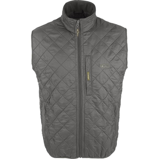 DELTA QUILTED FLEECE LINED VEST