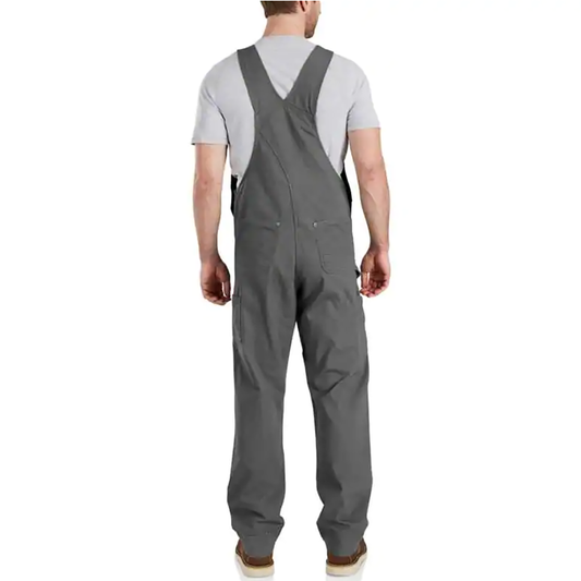 MENS RF RELAXED FIT CANVAS BIB OVERALL