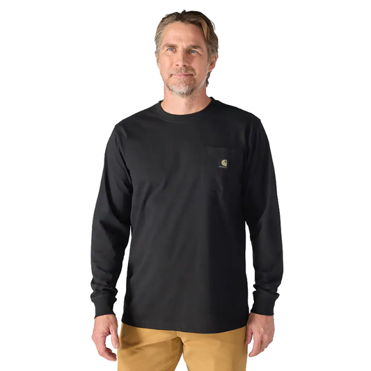 MENS IRVINE CAMO BADGE L/S TEE