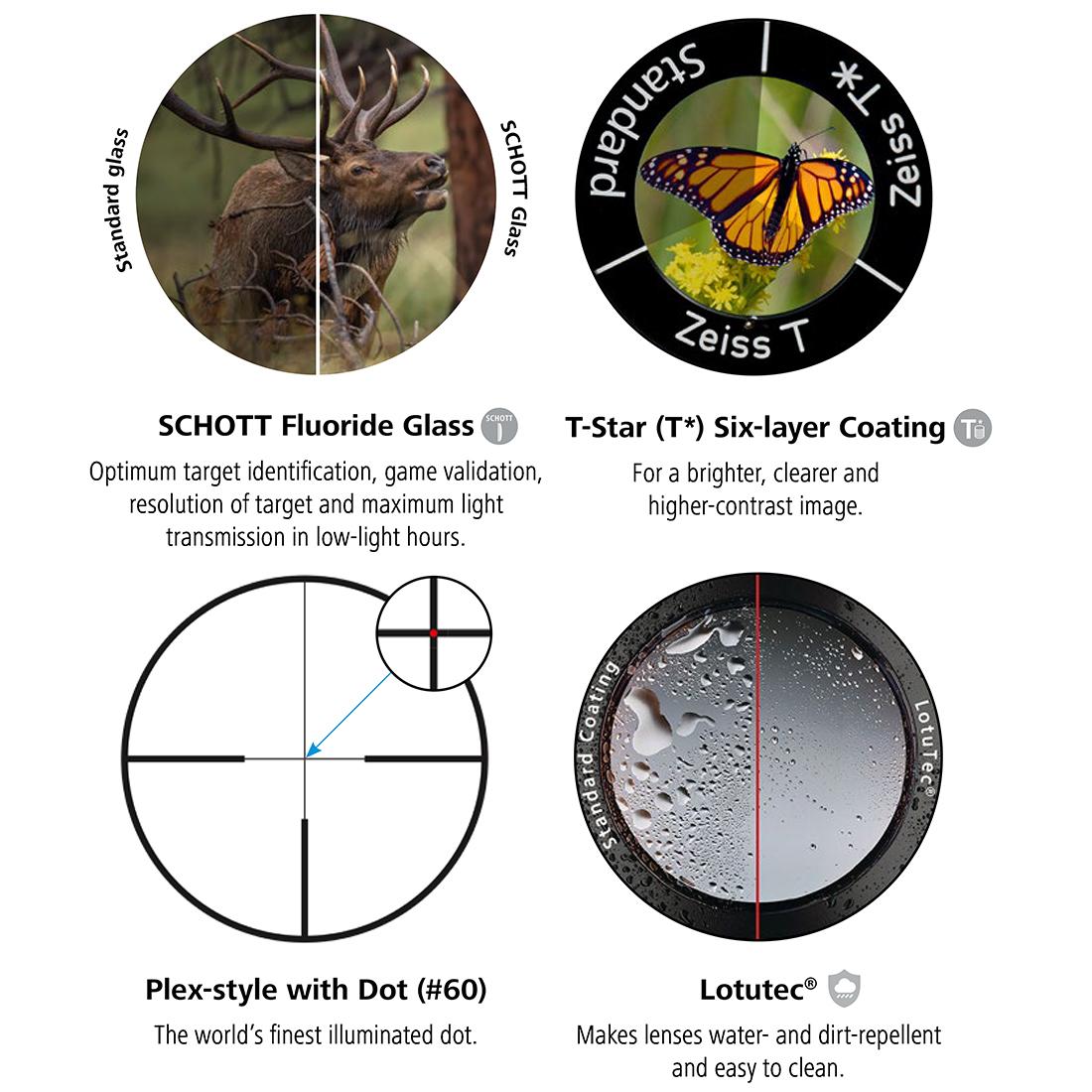 CONQUEST V6 2.5-15X56 #60 PLEX ILL.