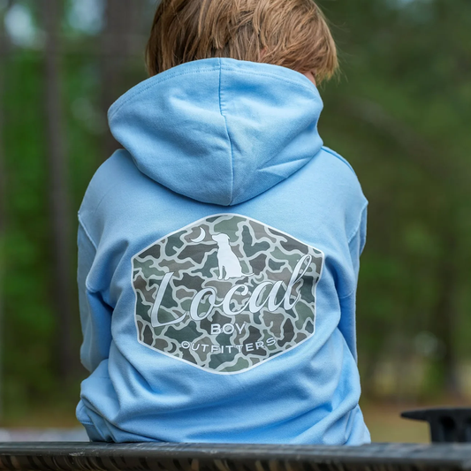 YOUTH BWH DOG N MOON CAMO BADGE