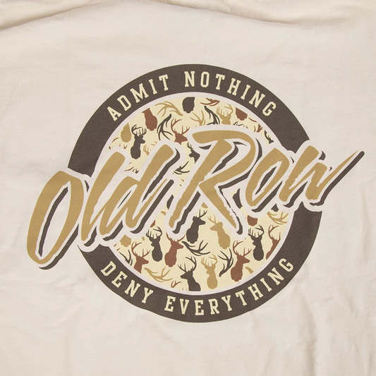 DEER CAMO CIRCLE LOGO POCKET TEE