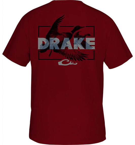 DRAKE OVERLAY S/S TEE