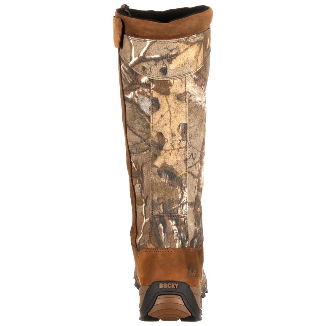 Retraction Waterproof SideZip Snake Boot