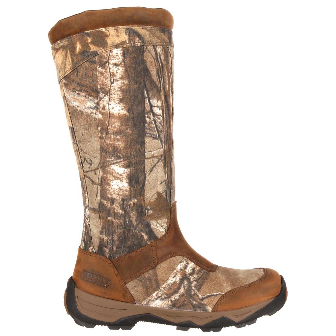 Retraction Waterproof SideZip Snake Boot