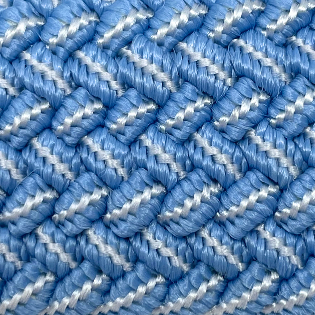 The Newport Two Toned Woven Stretch Belt