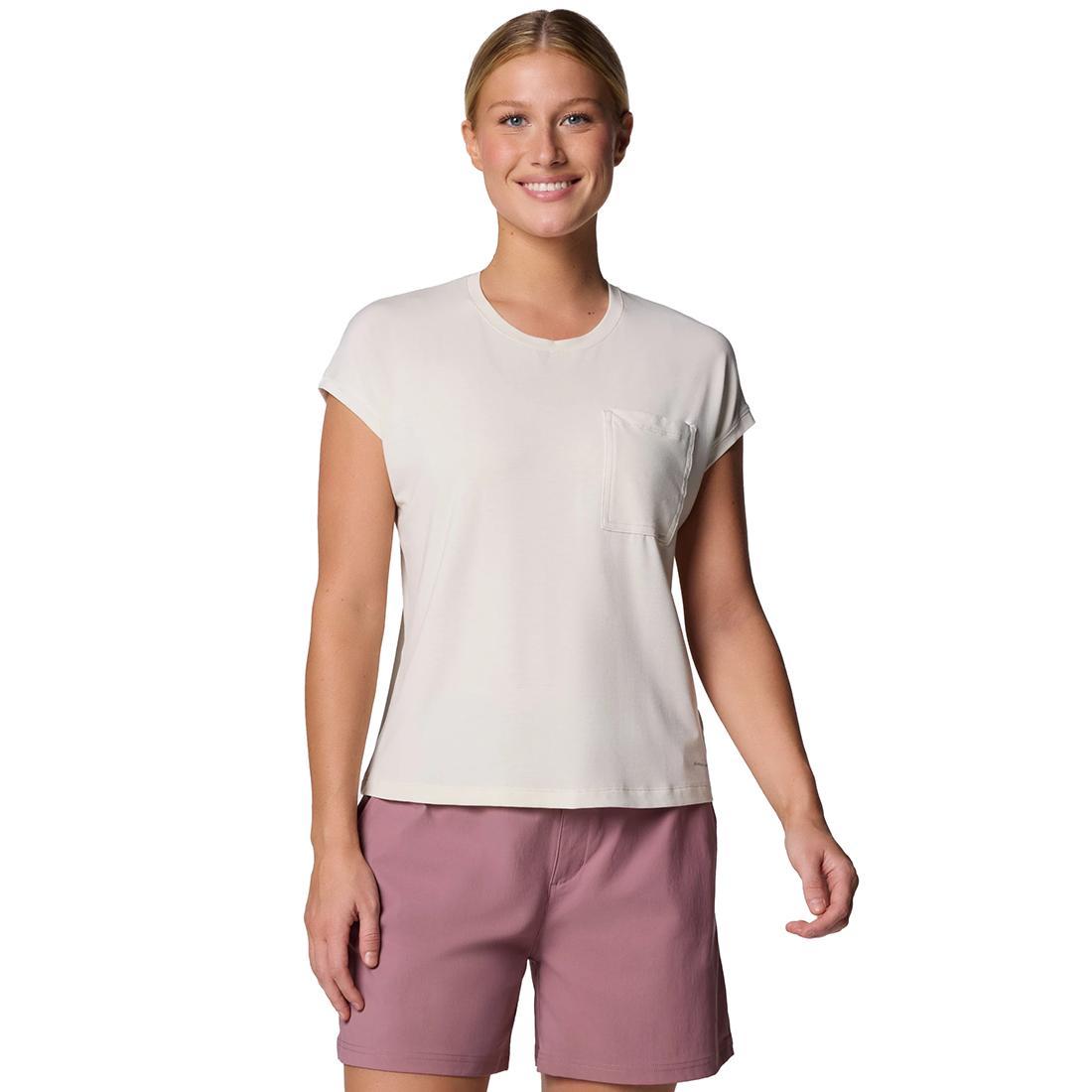 WOMENS BOUNDLESS TREK S/S TEE