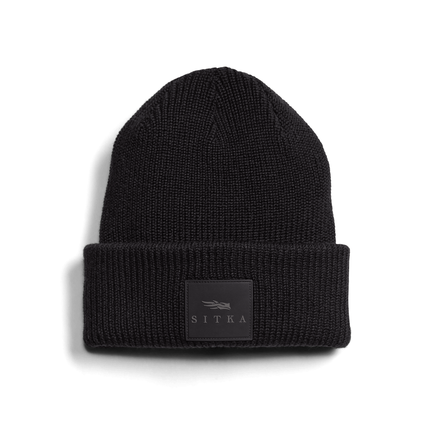 Double Cuff Acrylic Knit Beanie