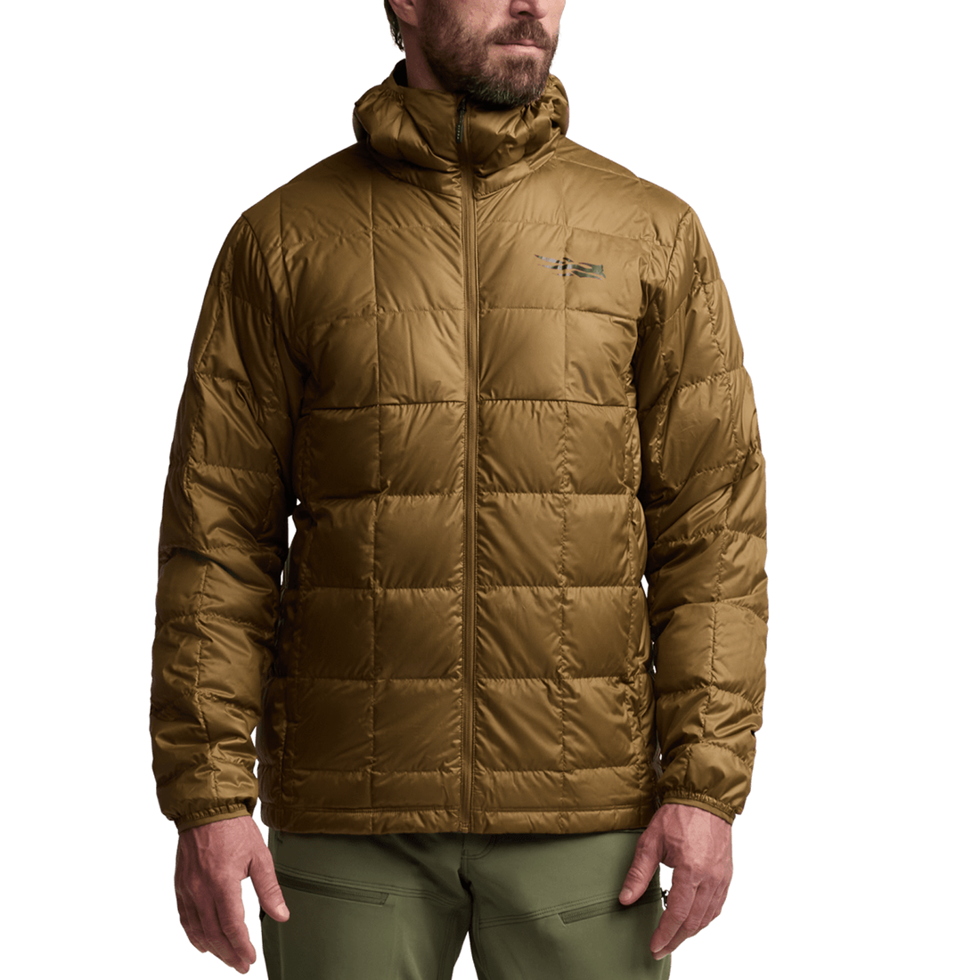 MENS MICRODOWN HOODED JACKET