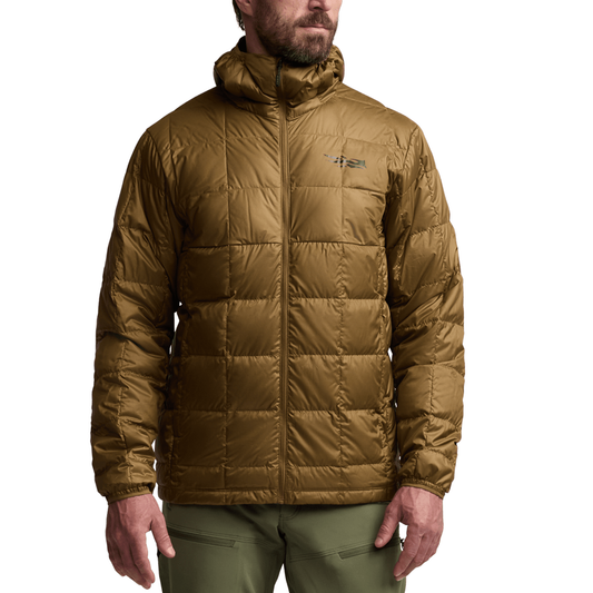 MENS MICRODOWN HOODED JACKET