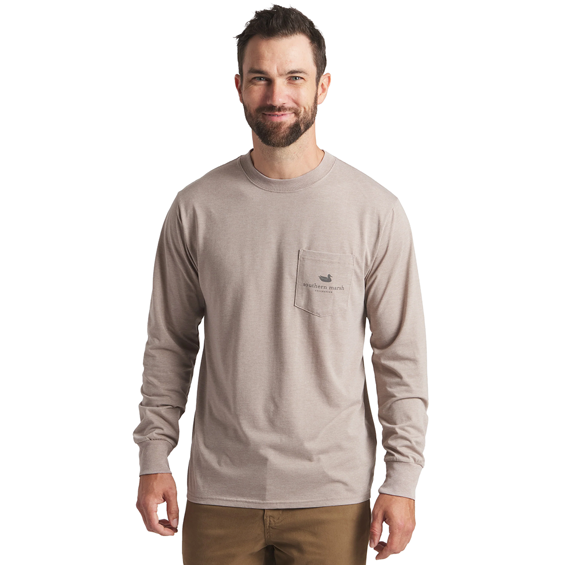 MENS L/S SEAWASH TEE UNDAUNTING FOCUS