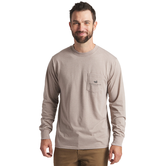MENS L/S SEAWASH TEE UNDAUNTING FOCUS