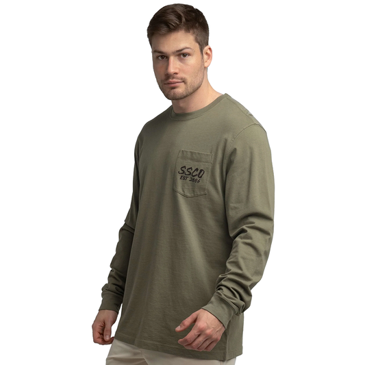 MENS BAYOU RETRIEVER LONG SLEEVE TEE