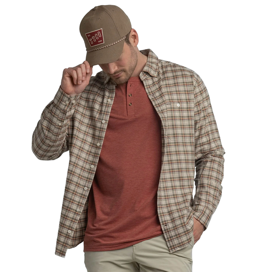 MENS DUNSTON LONG SLEEVE FLANNEL