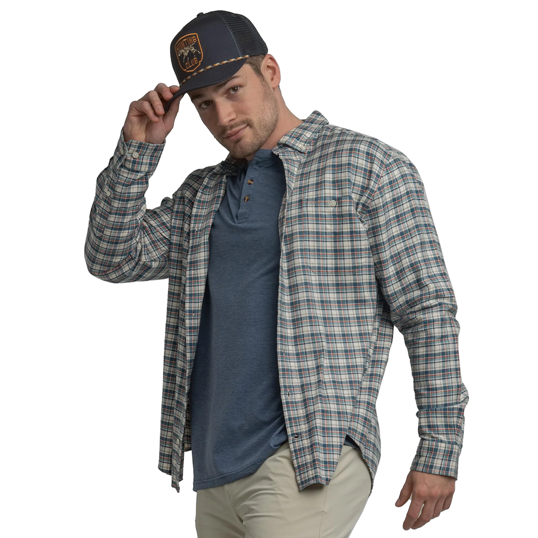 MENS WESTLAKE LONG SLEEVE FLANNEL