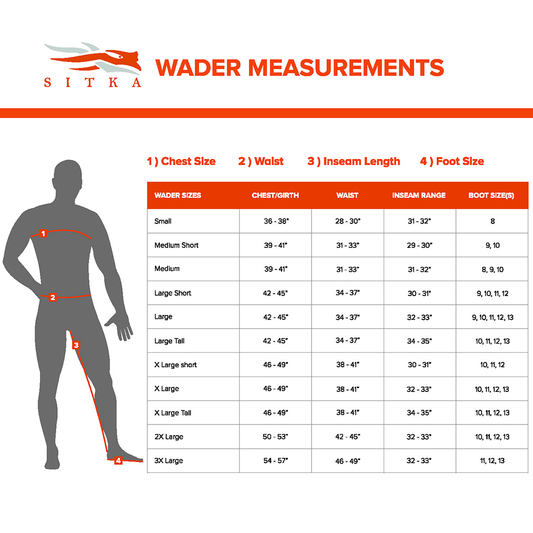 DELTA ZIP WADER XLARGE